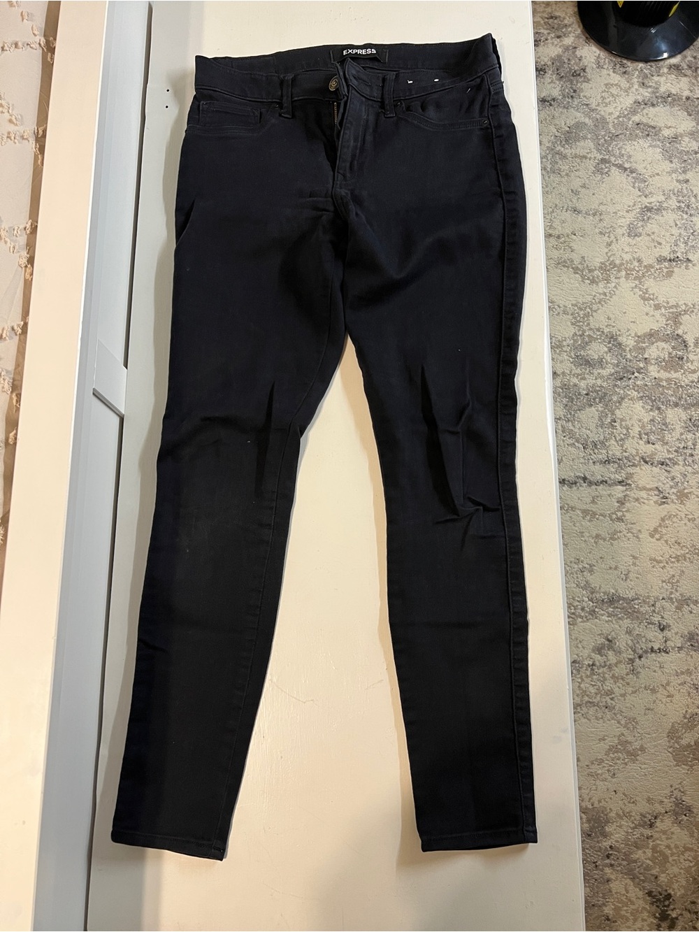 Express Black Skinny Jeans - Express